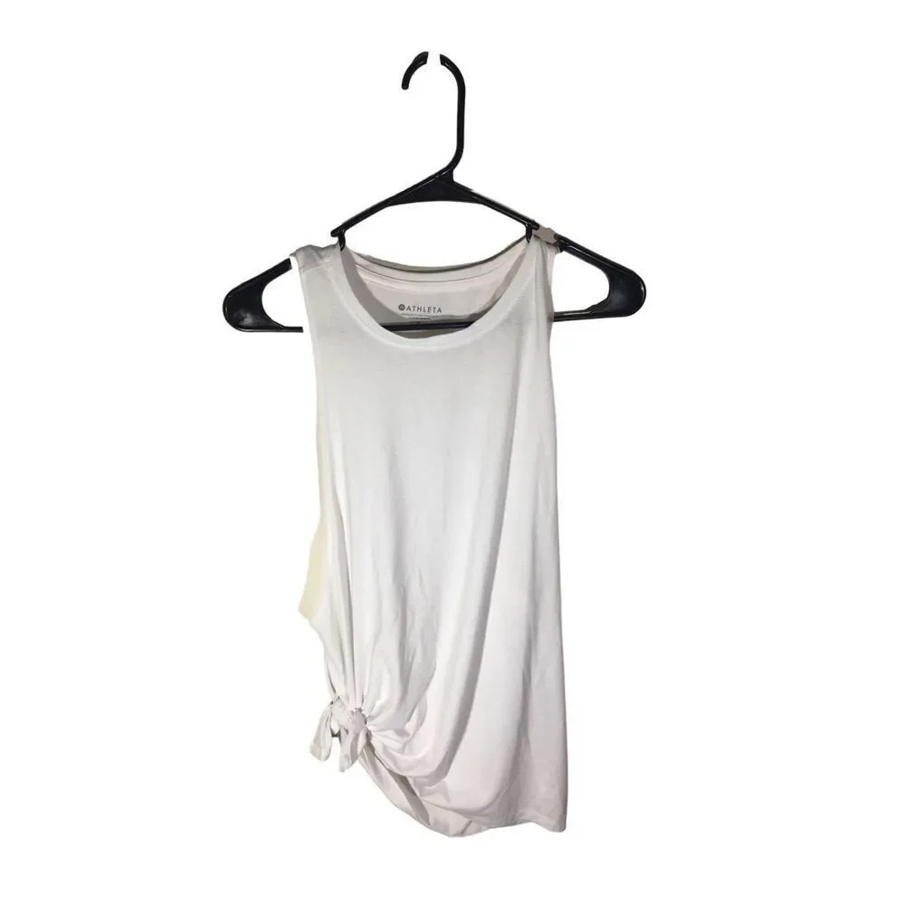Atheleta side tie sports athletic tank top size Small